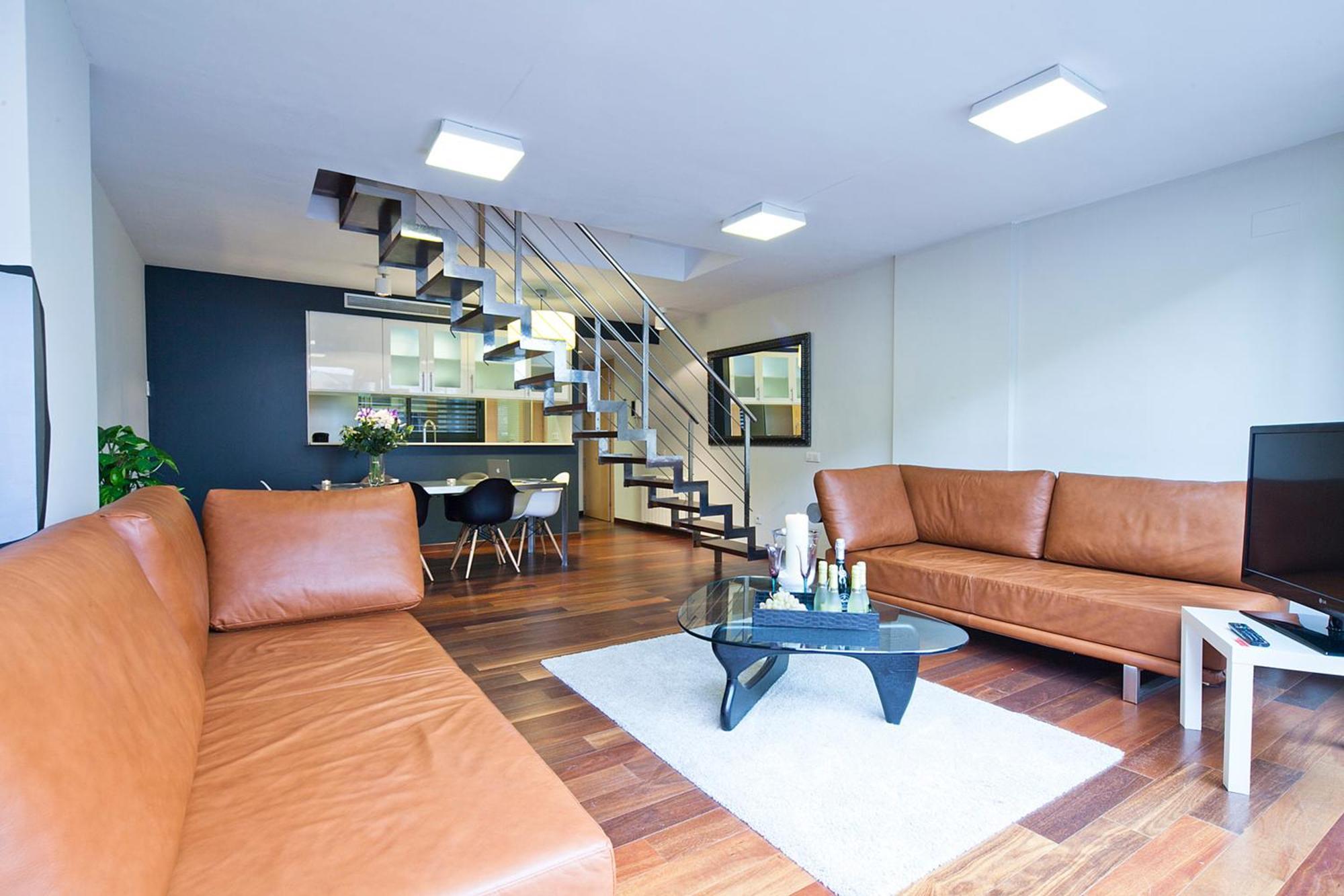 My Space Emirates - Splendid Apartment With Terrace And Pool Near Park Gueell Барселона Экстерьер фото